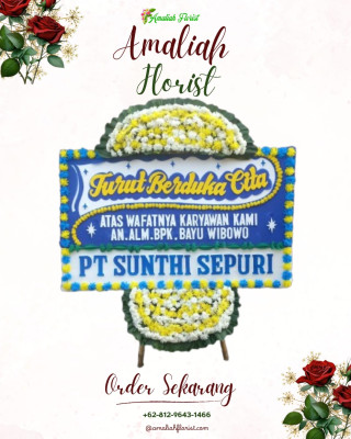 Papan Bunga Duka di Ujung Pandang